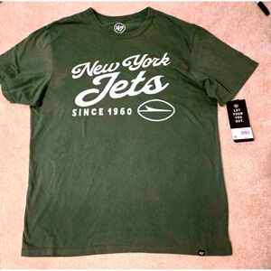 Men's '47 Brand New York Jets Dusted Eden T Shirt‎ Sz Medium NWT